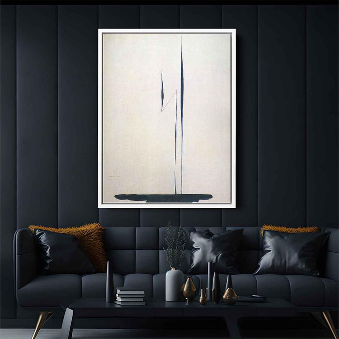 Black Lines 1 (1916) by Georgia O'Keeffe - Canvas Artwork