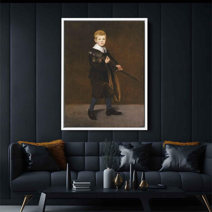 Boy with a sword (1861) by Edouard Manet - Canvas Artwork