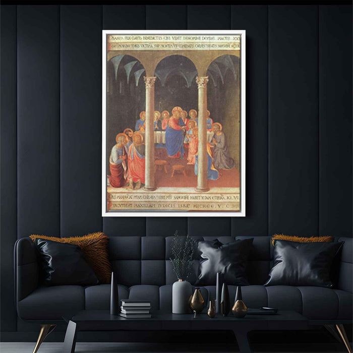 Communion of the Apostles (1452) by Fra Angelico - Canvas Artwork