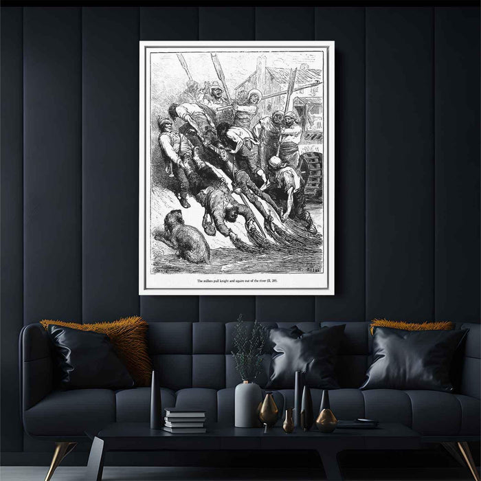 Don Quixote by Gustave Dore - Canvas Artwork