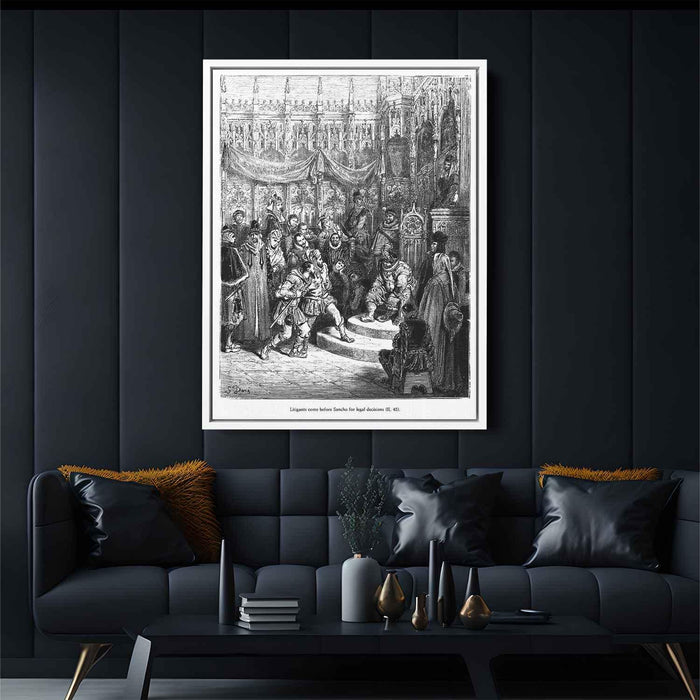 Don Quixote by Gustave Dore - Canvas Artwork