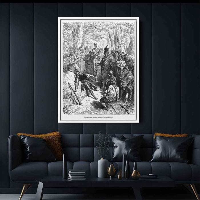 Don Quixote by Gustave Dore - Canvas Artwork