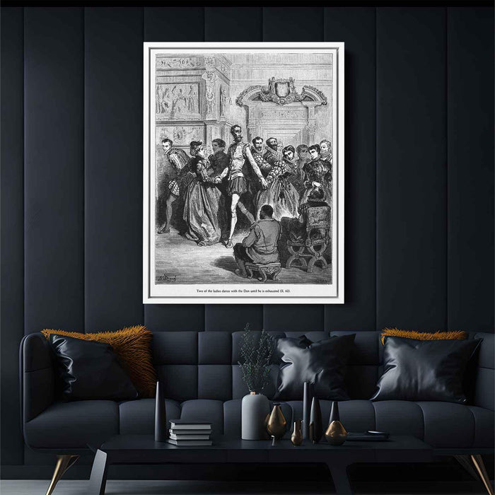 Don Quixote by Gustave Dore - Canvas Artwork