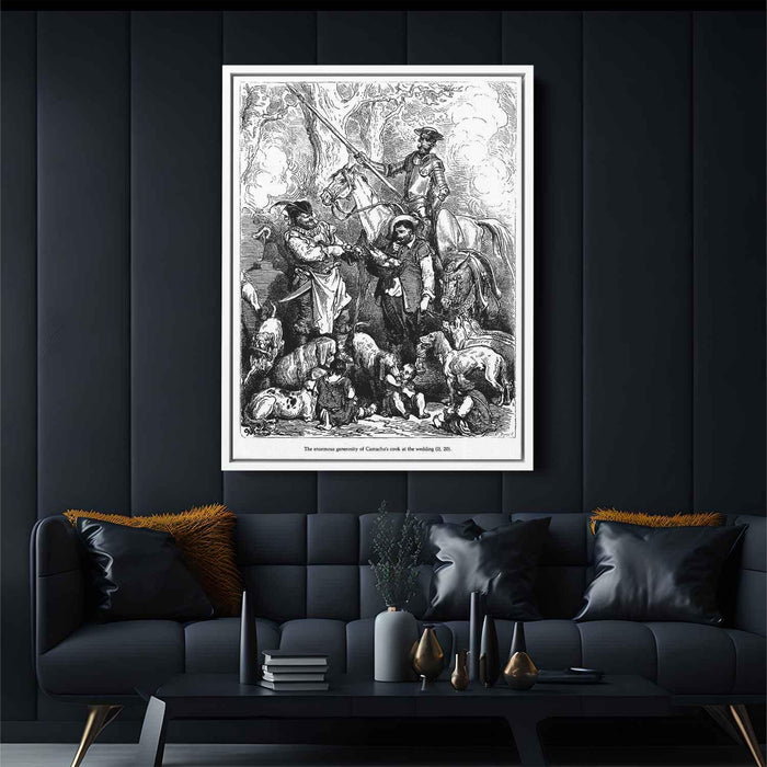 Don Quixote by Gustave Dore - Canvas Artwork