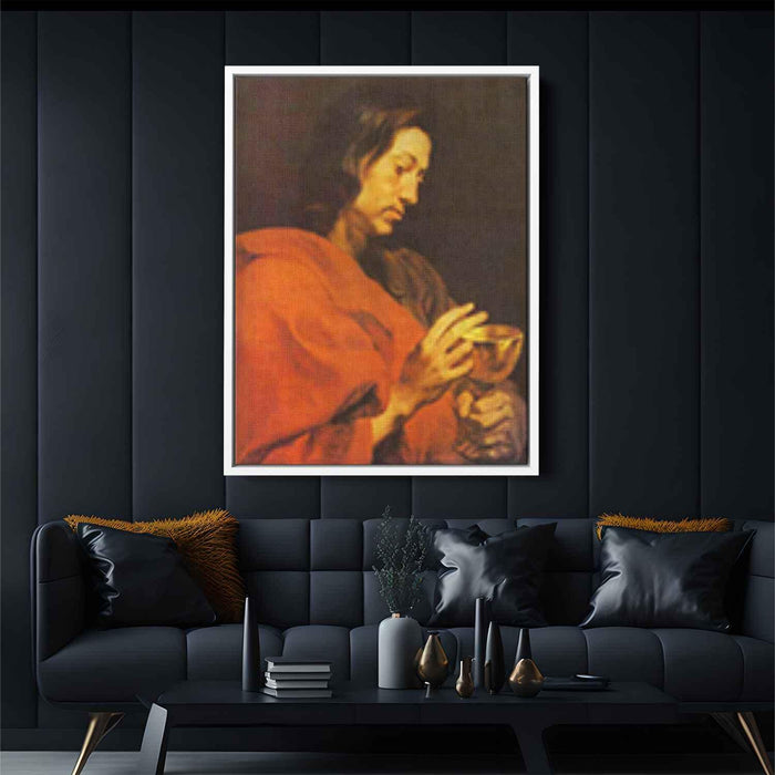 Evangelist John by Anthony van Dyck - Canvas Artwork