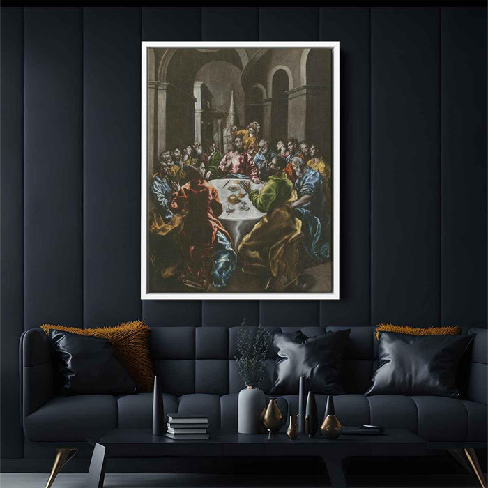 Feast in the House of Simon (1610) by El Greco - Canvas Artwork