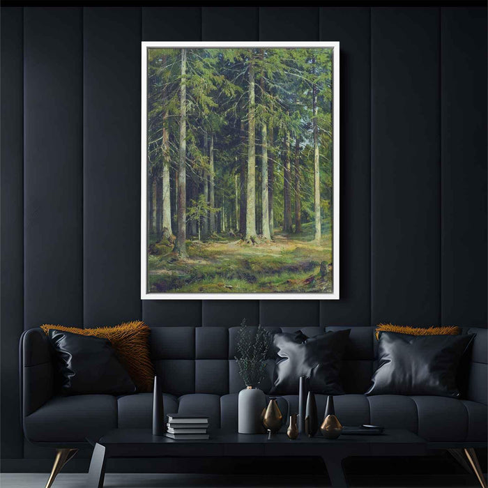 Fir forest (1891) by Ivan Shishkin - Canvas Artwork