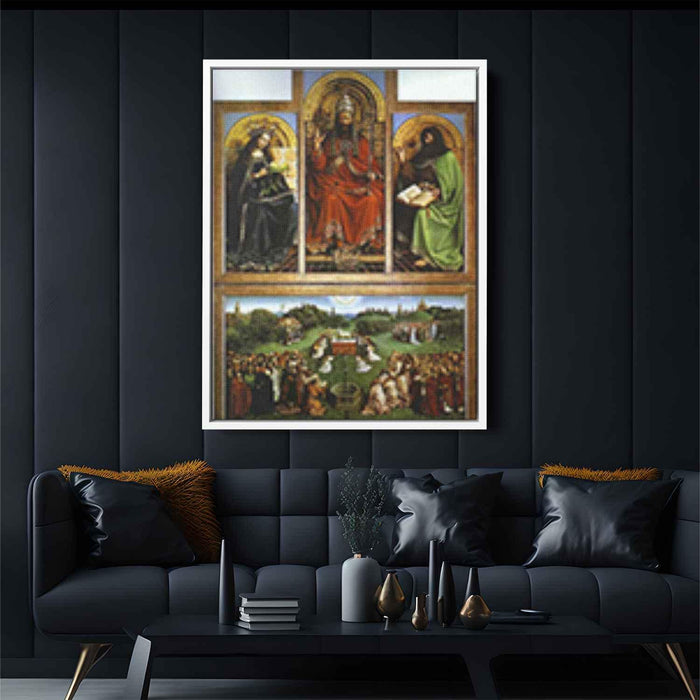 God the Father (1432) by Jan van Eyck - Canvas Artwork