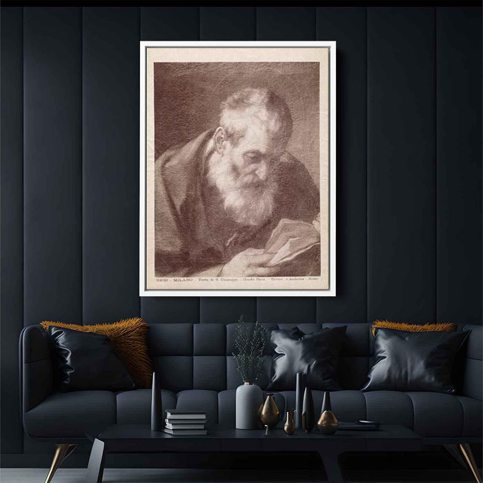 Head of Saint Joseph by Guido Reni - Canvas Artwork