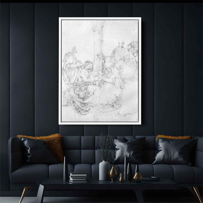 Holy Family by Albrecht Durer - Canvas Artwork