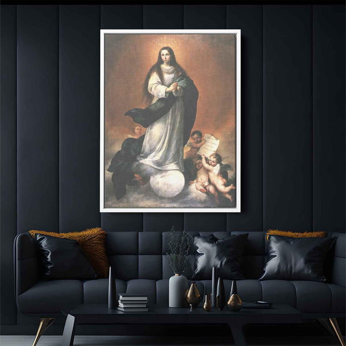 The Immaculate Conception (1670) by Bartolome Esteban Murillo - Canvas Artwork