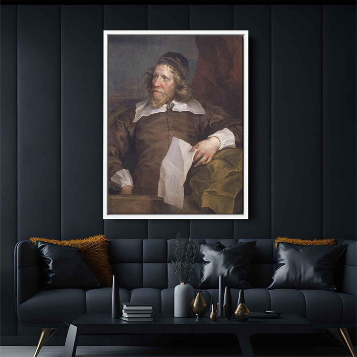 Inigo Jones by William Hogarth - Canvas Artwork