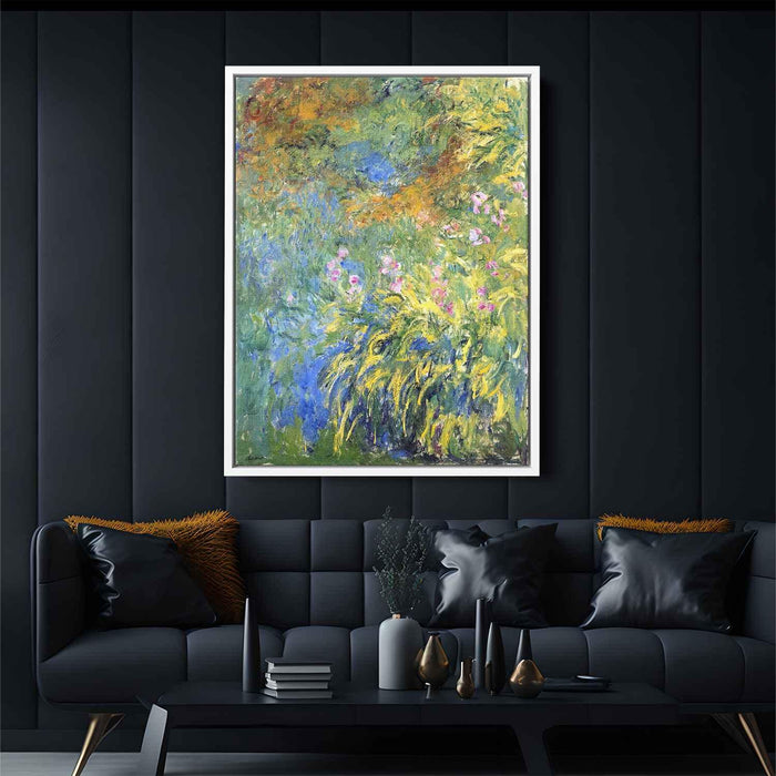 Irises 3 (1917) by Claude Monet - Canvas Artwork