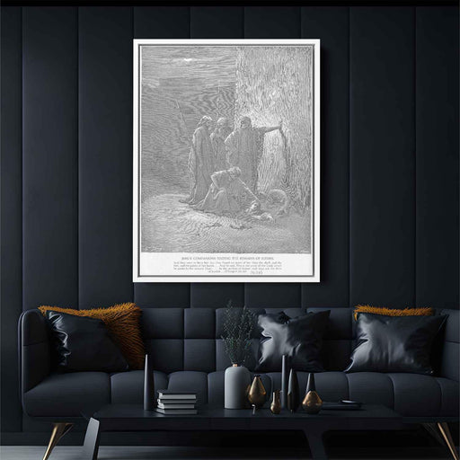 Jehu's Companions Find Jezebel's Remains by Gustave Dore - Canvas Artwork