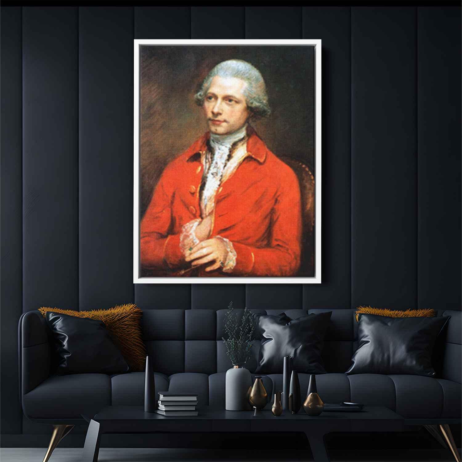 John Joseph Merlin (1782) by Thomas Gainsborough - Canvas Artwork — Kanvah
