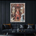 Madonna and Child Enthroned with Two Angels (1480) by Hans Memling - Canvas Artwork