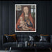 Madonna and Child, from The Diptych of Maerten van Nieuwenhove by Hans Memling - Canvas Artwork