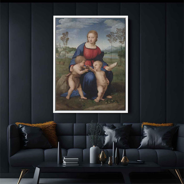 Madonna of the Goldfinch (1506) by Raphael - Canvas Artwork