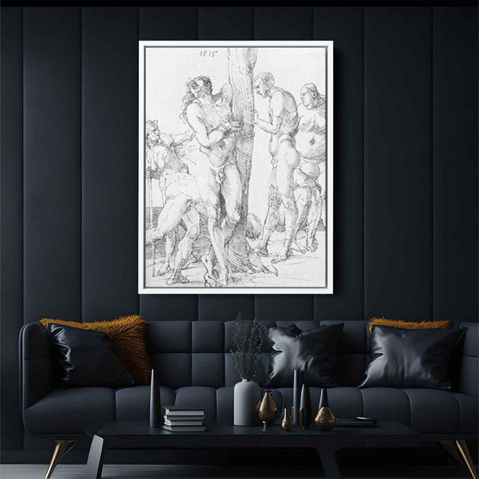 Male and Female Nudes (1515) by Albrecht Durer - Canvas Artwork
