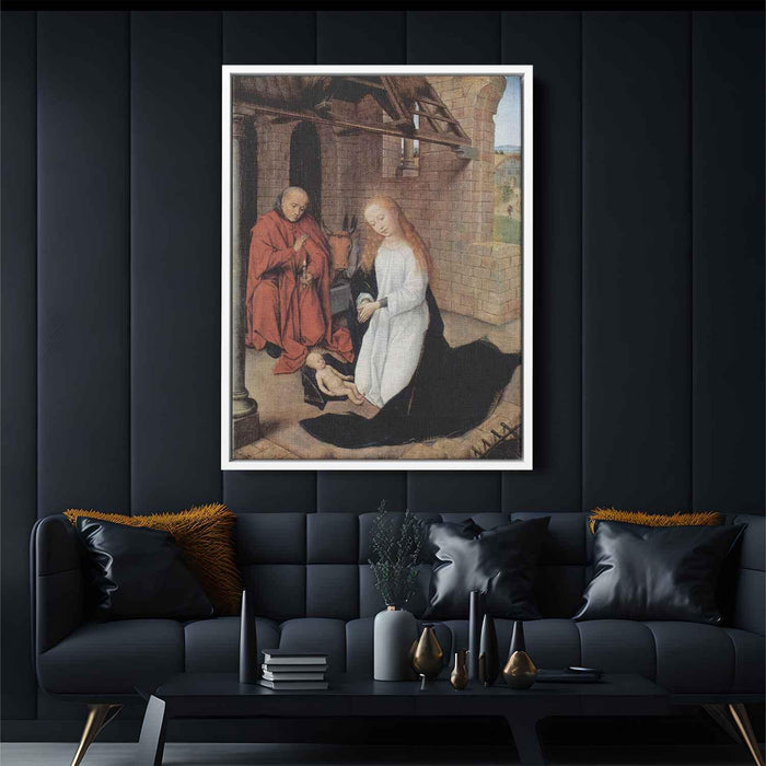 Nativity (1470) by Hans Memling - Canvas Artwork