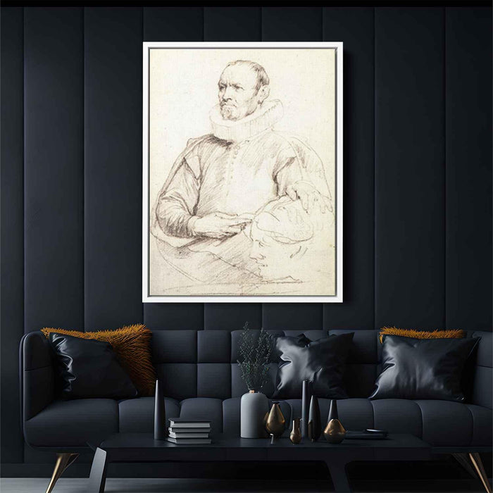 Nicolaas Rockox by Anthony van Dyck - Canvas Artwork