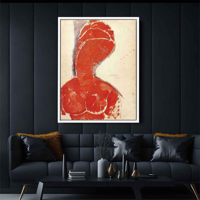 Nude Bust (1915) by Amedeo Modigliani - Canvas Artwork