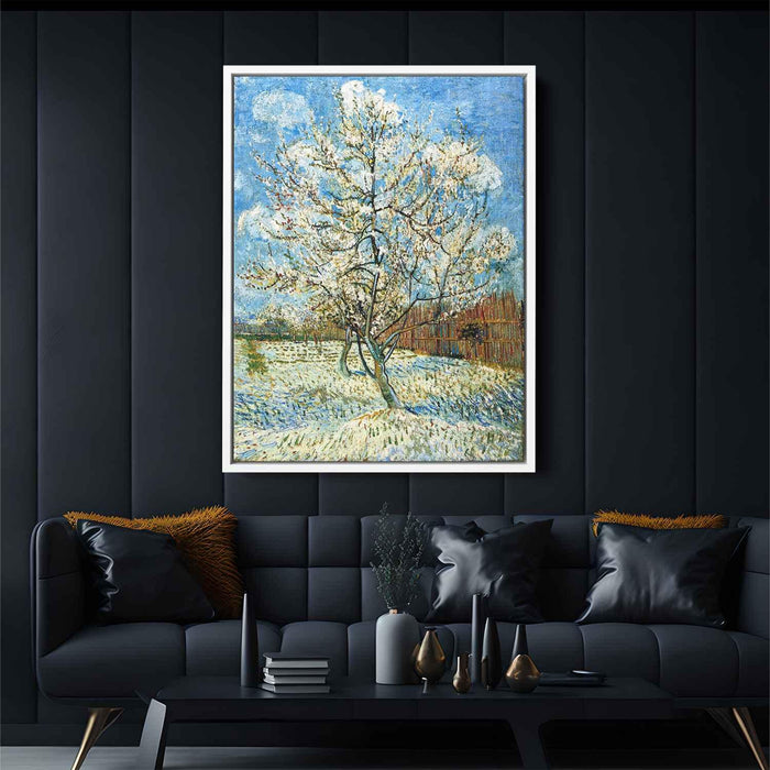 Peach Trees in Blossom (1888) by Vincent van Gogh - Canvas Artwork