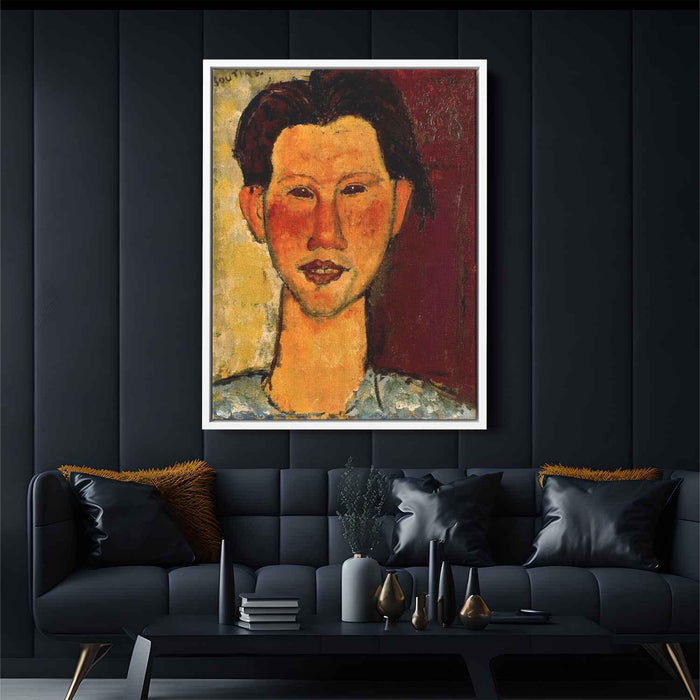 Portrait of Chaim Soutine (1915) by Amedeo Modigliani - Canvas Artwork