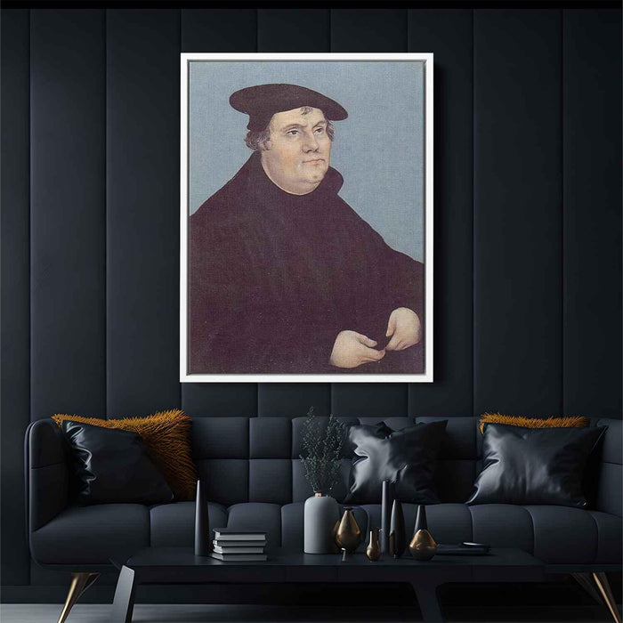 Portrait of Martin Luther (1543) by Lucas Cranach the Elder - Canvas Artwork