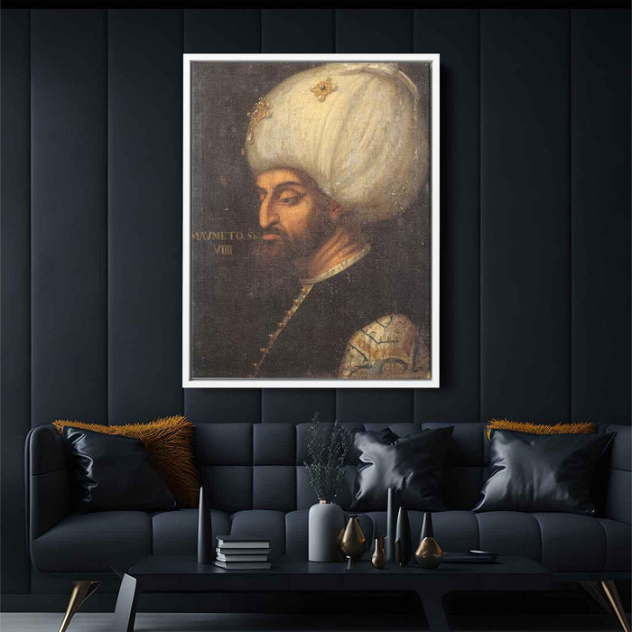 Portrait of Mehmed II by Paolo Veronese - Canvas Artwork