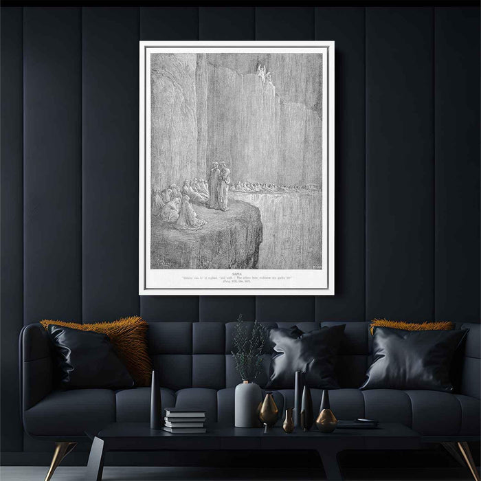 Sapia by Gustave Dore - Canvas Artwork