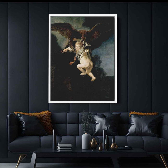 The Abduction of Ganymede (1635) by Rembrandt - Canvas Artwork