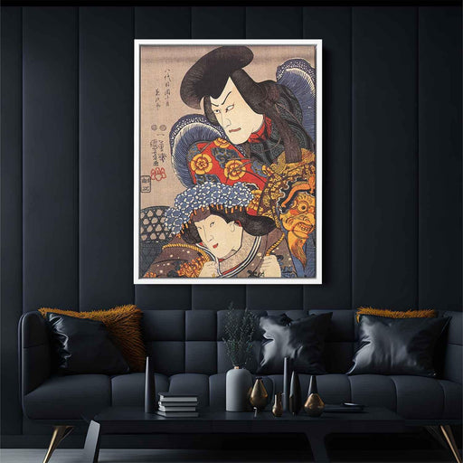 The actor by Utagawa Kuniyoshi - Canvas Artwork