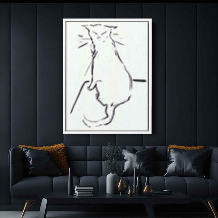 The Cat by Pierre Bonnard - Canvas Artwork