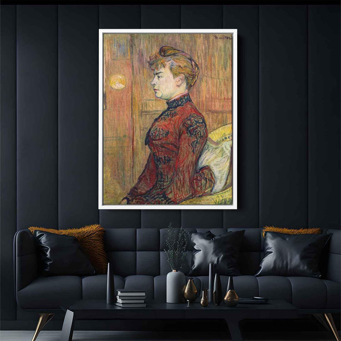 The Policeman s Daughter (1890) by Henri de Toulouse-Lautrec - Canvas Artwork