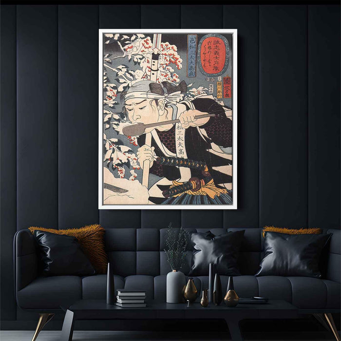 Yada Gorosaemon by Utagawa Kuniyoshi - Canvas Artwork