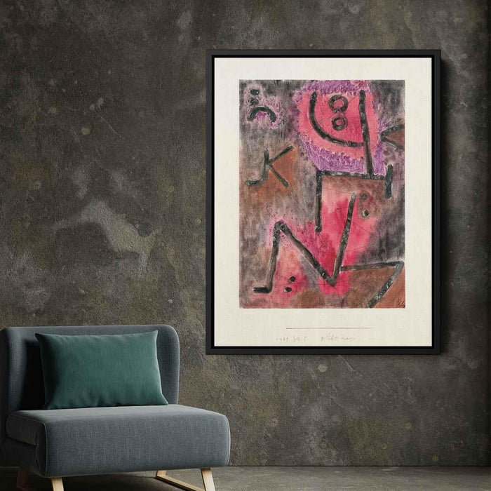 After annealing (1940) by Paul Klee - Canvas Artwork