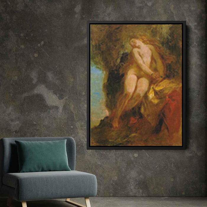 Andromeda (1852) by Eugene Delacroix - Canvas Artwork