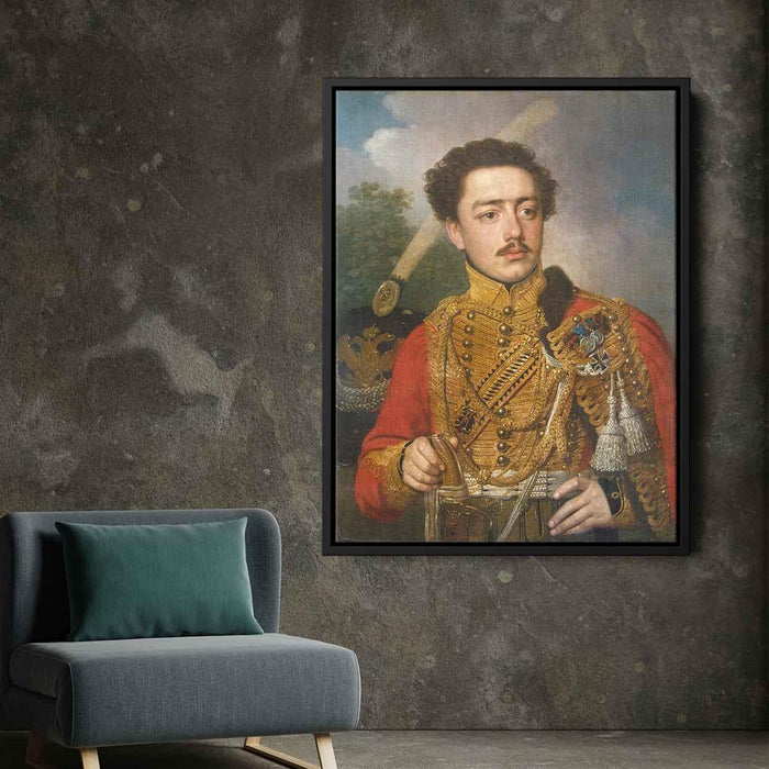 Carenkov Masukov by Vladimir Borovikovsky - Canvas Artwork