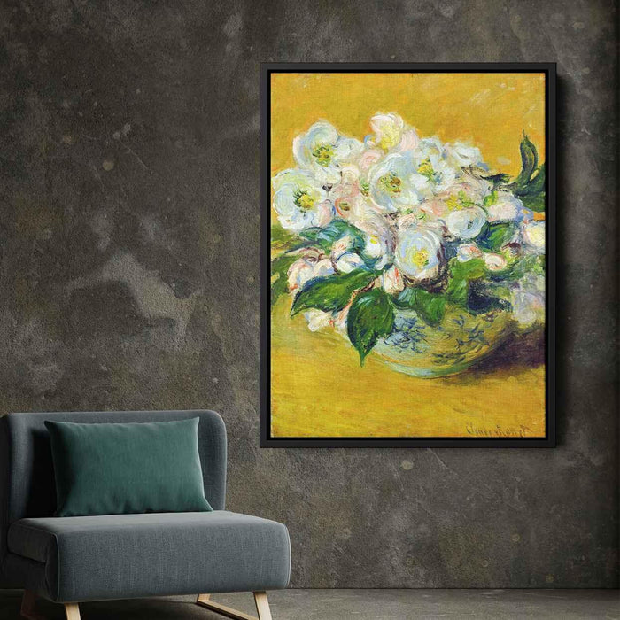 Christmas Roses (1883) by Claude Monet - Canvas Artwork