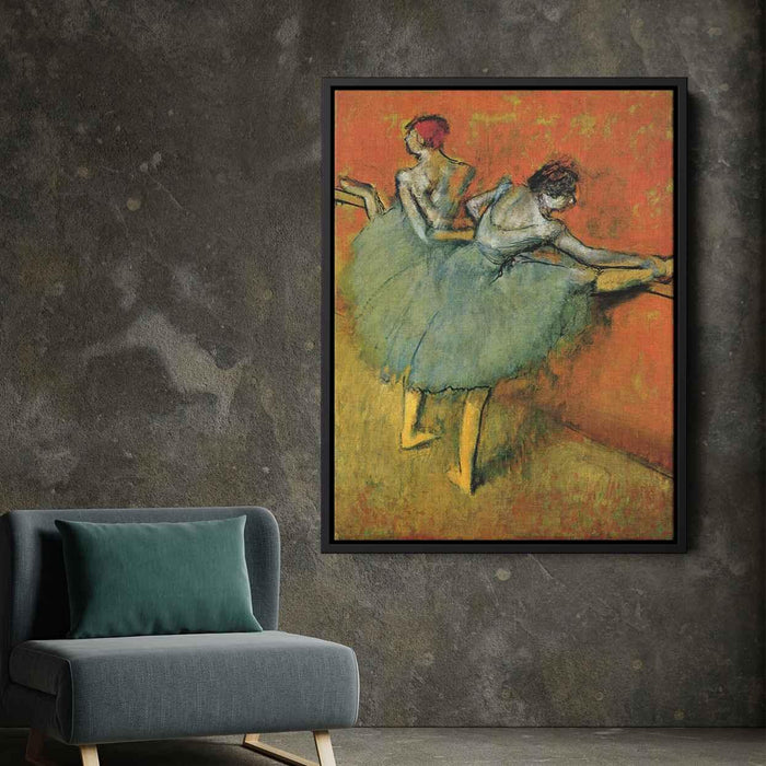 Dancers at the Barre (1905) by Edgar Degas - Canvas Artwork