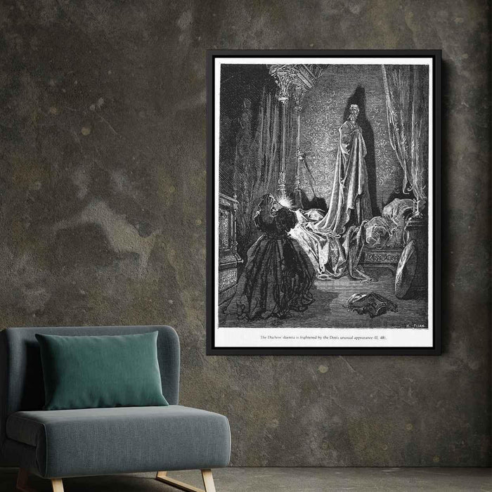 Don Quixote by Gustave Dore - Canvas Artwork