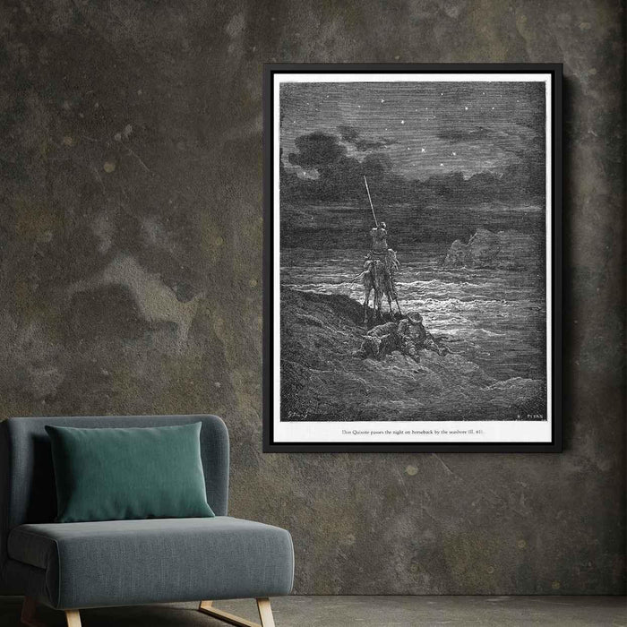 Don Quixote by Gustave Dore - Canvas Artwork