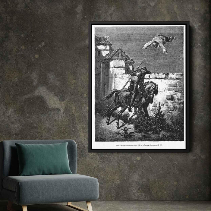 Don Quixote by Gustave Dore - Canvas Artwork