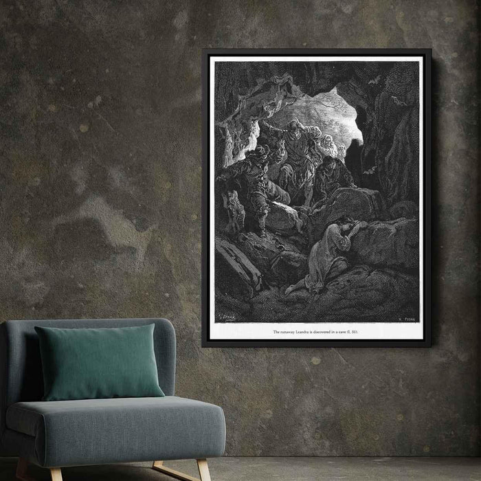 Don Quixote by Gustave Dore - Canvas Artwork