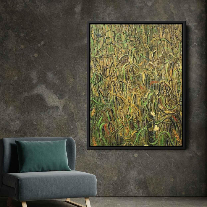Ears of Wheat (1890) by Vincent van Gogh - Canvas Artwork