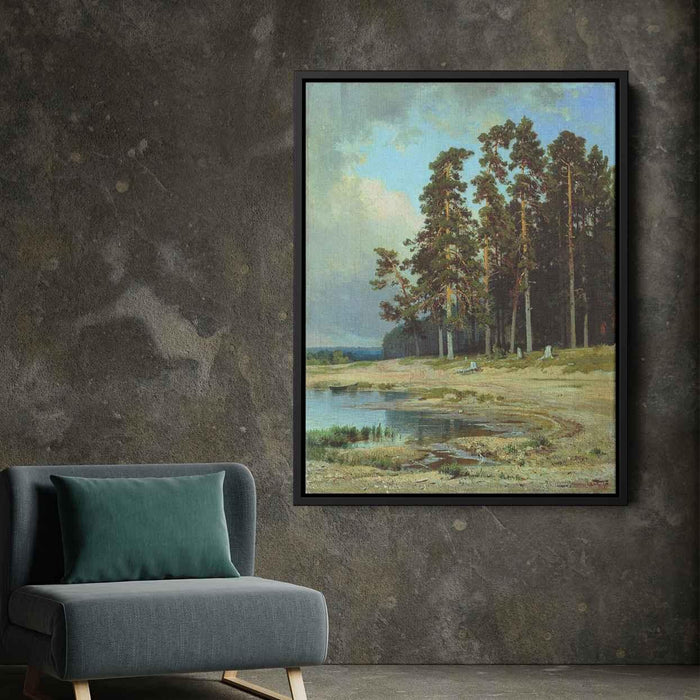 Forest (1885) by Ivan Shishkin - Canvas Artwork