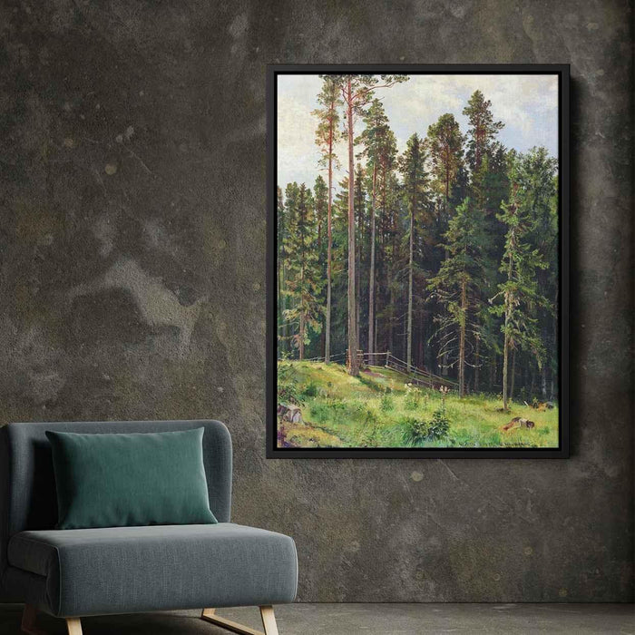 Forest (1892) by Ivan Shishkin - Canvas Artwork