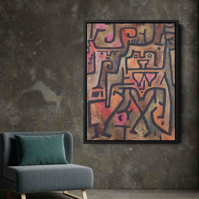 Forest Witches (1938) by Paul Klee - Canvas Artwork