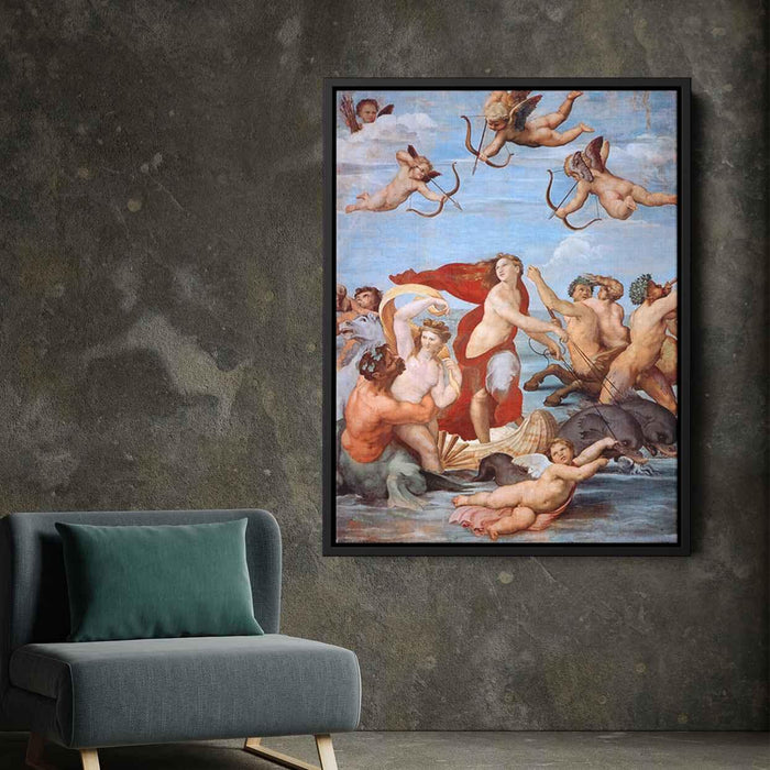 The Triumph of Galatea (1512) by Raphael - Canvas Artwork